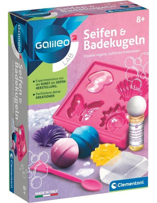Galileo - Seifen und Badekugeln