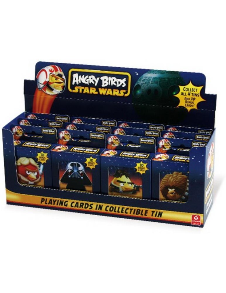 Star Wars Angry Birds Spielkarten Sammelbox, 1 Stück