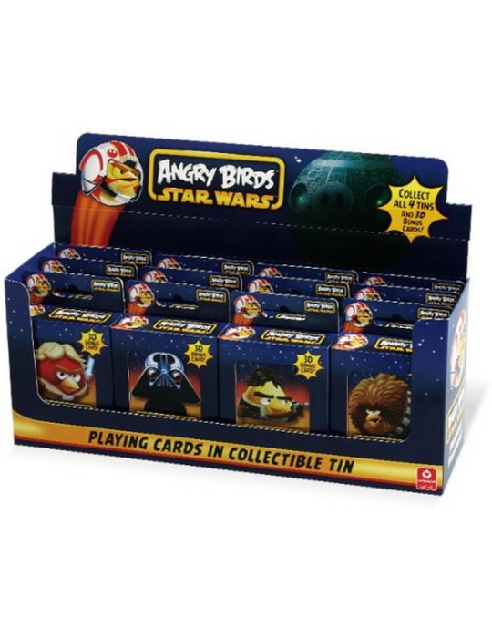 Star Wars Angry Birds Spielkarten Sammelbox, 1 Stück