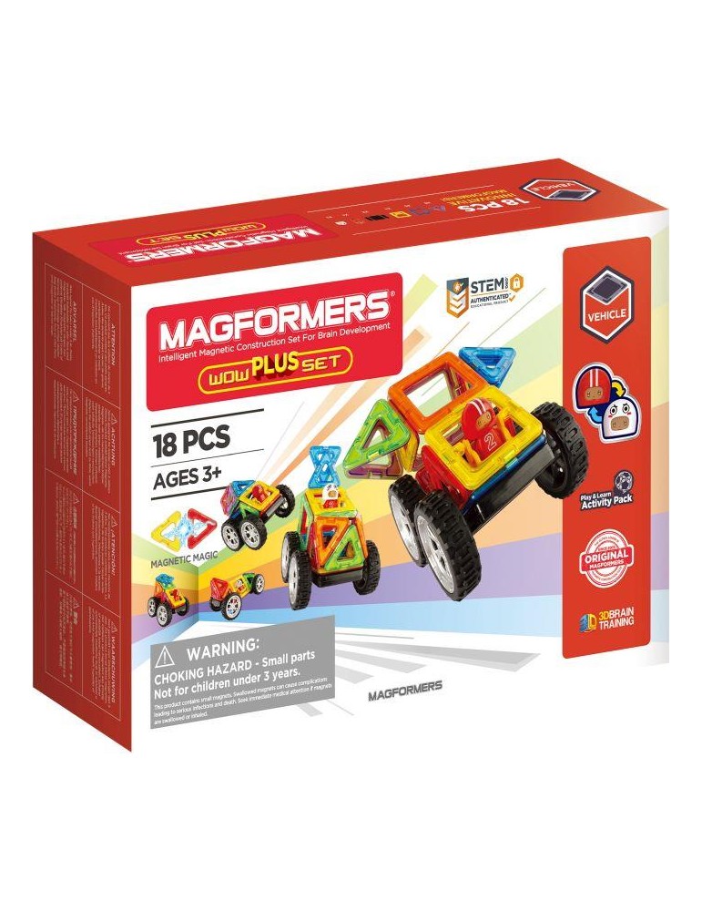Magformers Wow Plus Set 18 teilig