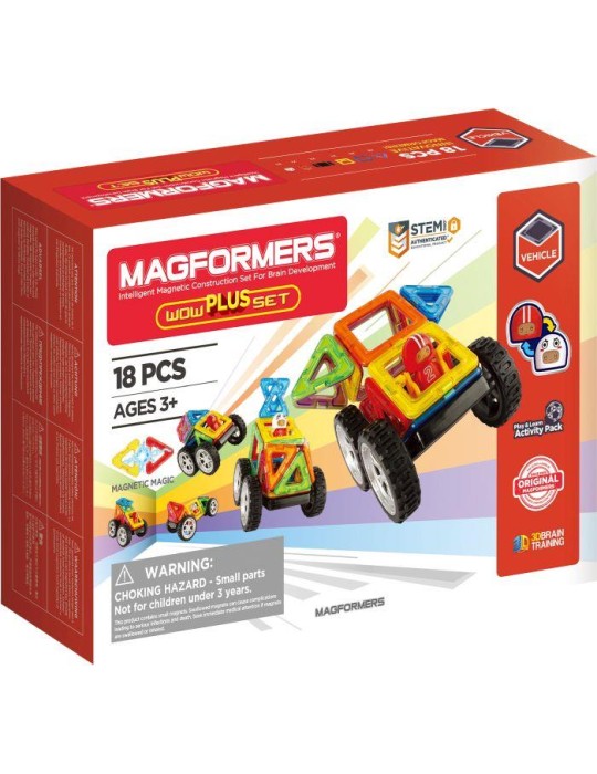 Magformers Wow Plus Set 18 teilig