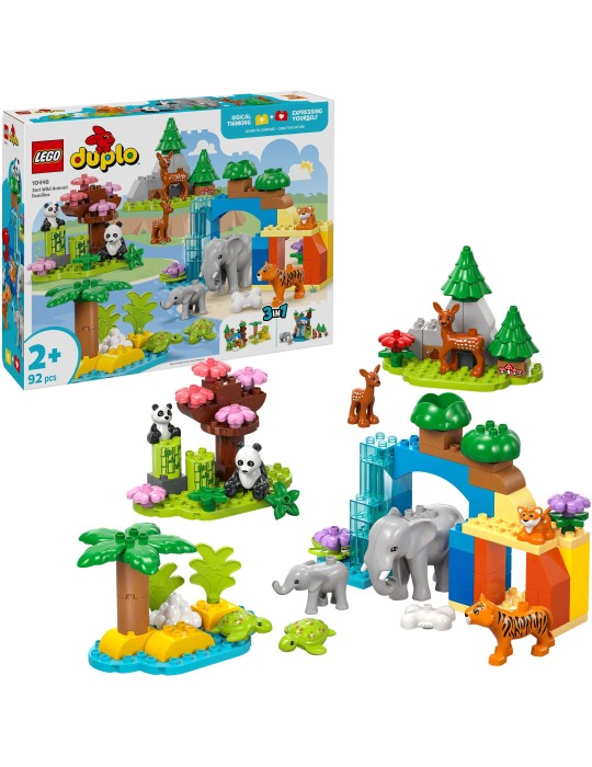 Duplo Wildtier-Familien 3-in-1-Set