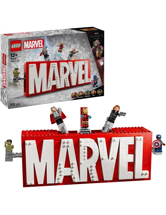 LGO MARVEL Logo & Minifiguren
