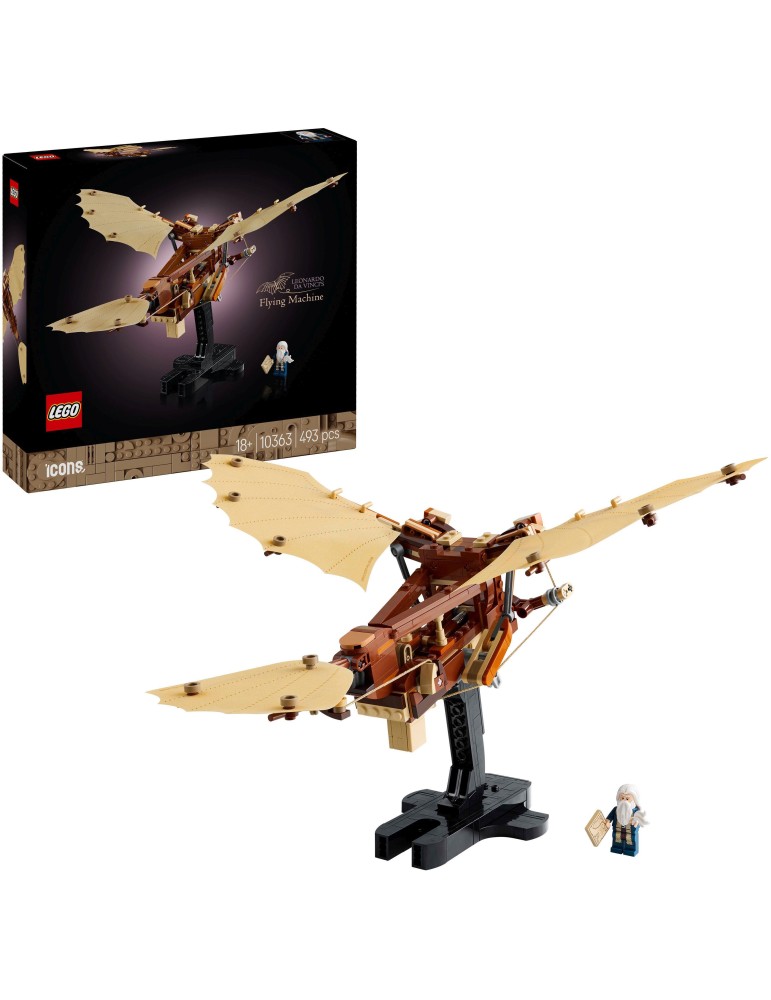 LEGO® Icons Leonardo da Vincis Fluggerät