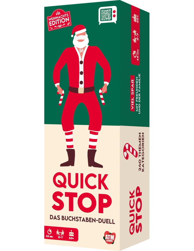 Quickstop Buchstaben-Duell Weihnachten