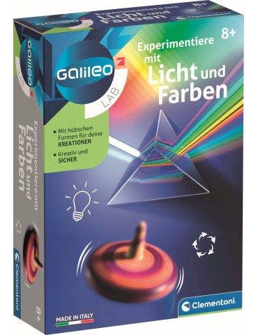 Experimentiere mit Licht und Farben