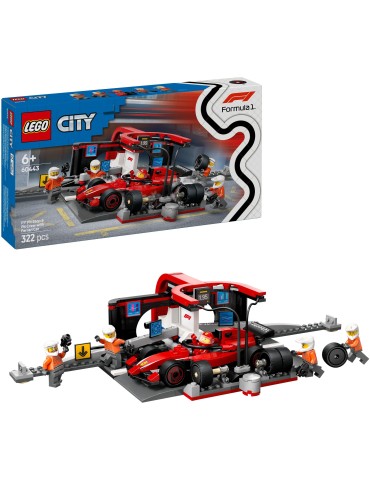 City F1® Boxenstopp mit Boxencrew & Auto