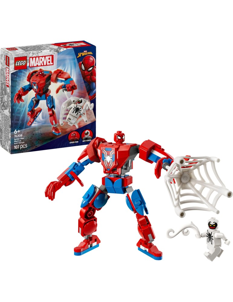 LGO Spider-Man Mech vs. Anti-Venom