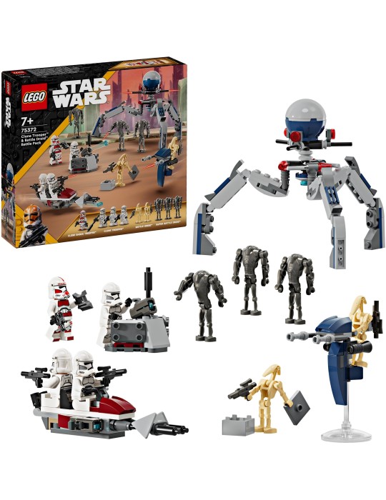 LGO SW Clone Trooper™ & Battle Droid™ Ba