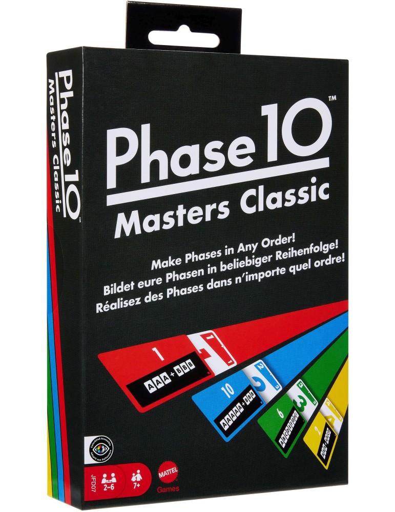 Phase 10 Masters Classic Kartenspiel, an