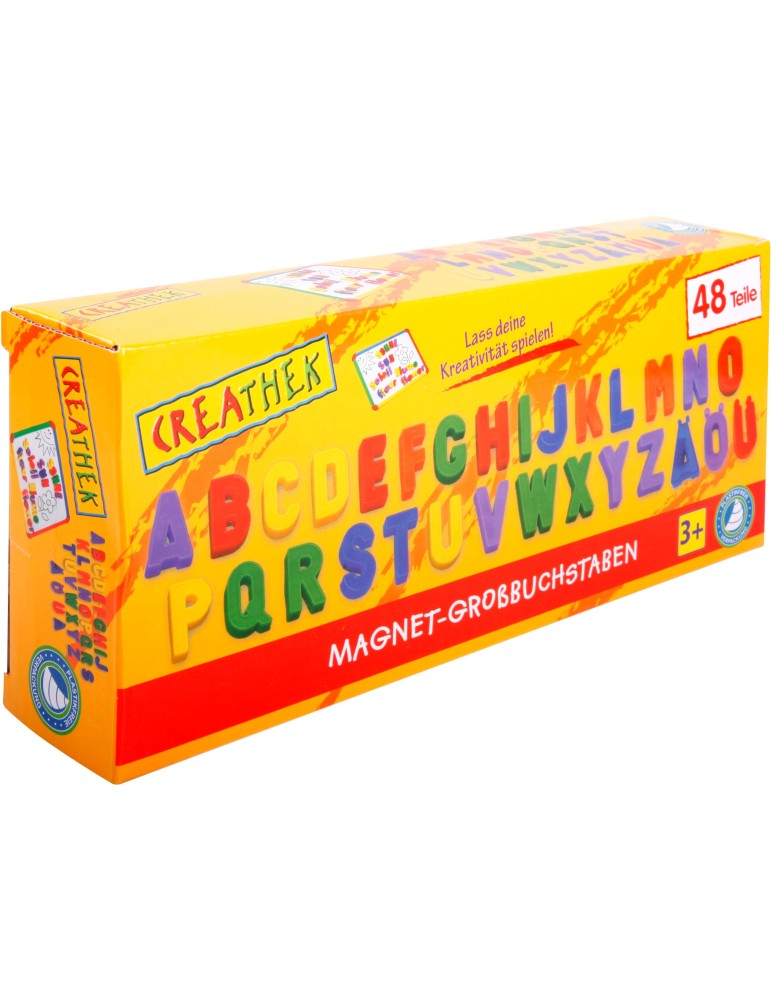 CR Magnet Großbuchstaben 48teilig