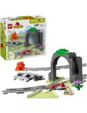 Duplo Eisenbahntunnel und Schienen – Erw