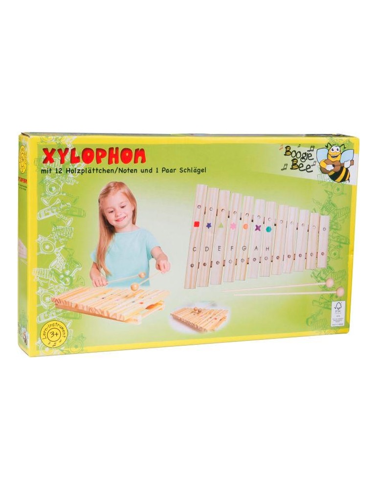 BGB Holz Xylophon mit 12 Noten