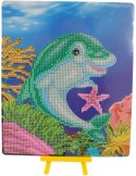 Diamond Painting Delfin 25x21cm