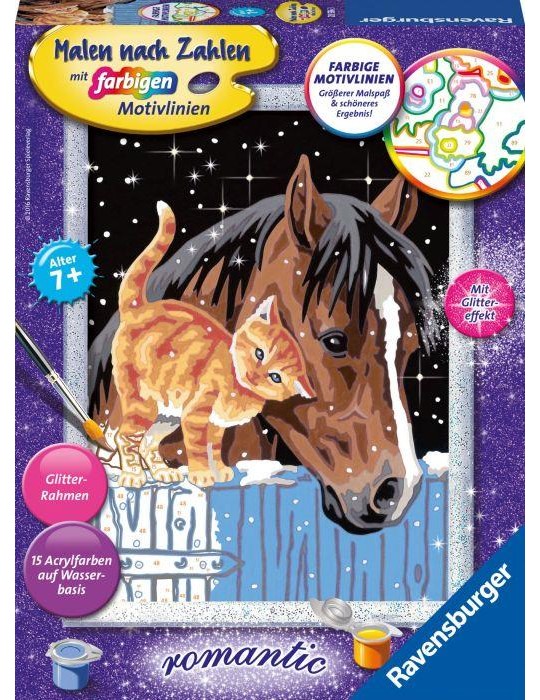 MnZ.Fohlen mit Kätzchen