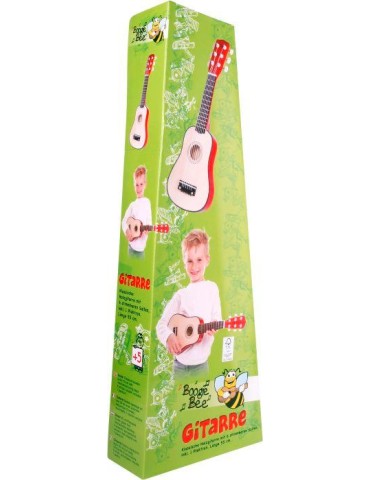 BGB Holzgitarre mit 6 Saiten, 55cm