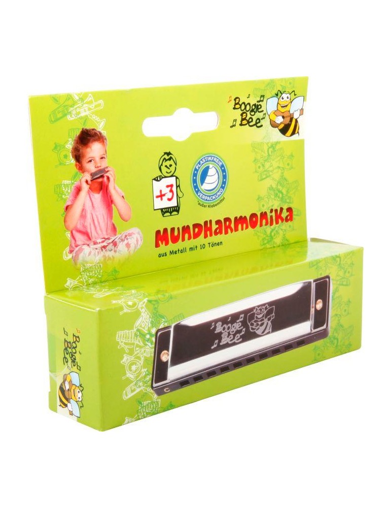 BGB Mundharmonika Metall, 10,5cm
