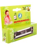 BGB Mundharmonika Metall, 10,5cm