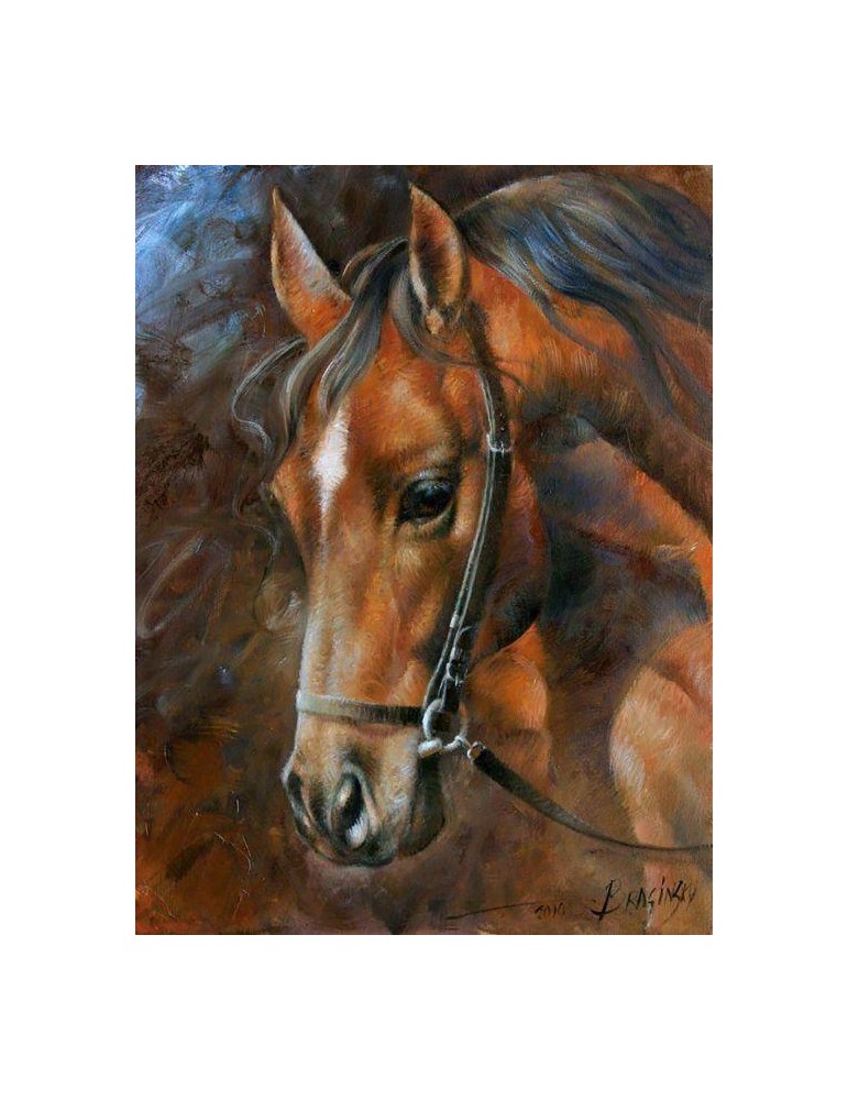 Diamond Painting Pferd 40x30 cm
