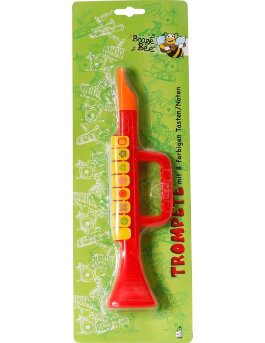 BGB Trompete, rot, 27cm, W135xH395mm