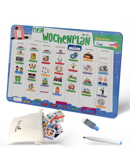 Filapen Wochenplaner Magnettafel