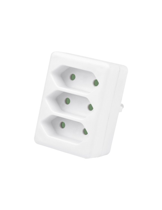 HEITECH Euro Zwischenstecker 3fach