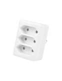 HEITECH Euro Zwischenstecker 3fach