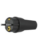 REV RITTER SchuKo-Stecker Vollgummi SK schwarz