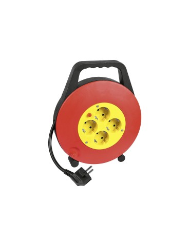 HEITECH Kabelbox 4-fach.10 m 3x1,5mm² Thermoschalter