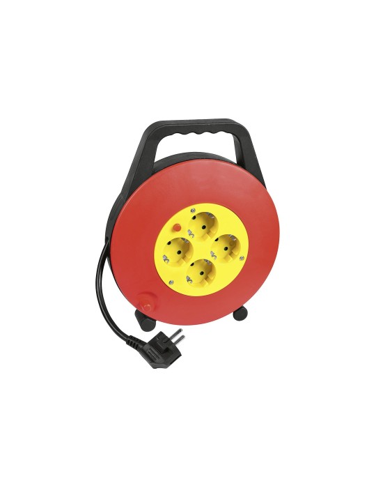 HEITECH Kabelbox 4-fach.10 m 3x1,5mm² Thermoschalter