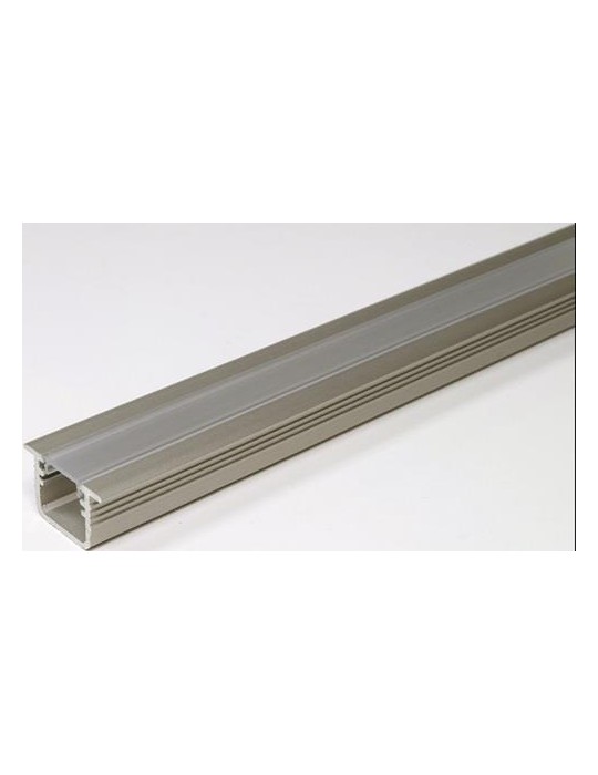 LED Leuchtenprofil Manila Manila Nutmaß 15x11mm Einbau Alu.EV1 L&S