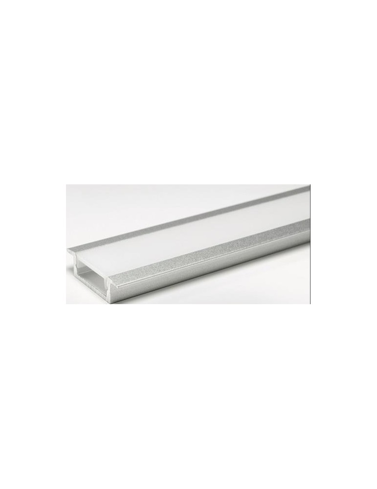 LED Leuchtenprofil London London Nutmaß 18x6mm Einbau Alu.EV1 L&S
