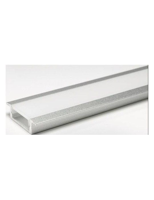LED Leuchtenprofil London London Nutmaß 18x6mm Einbau Alu.EV1 L&S