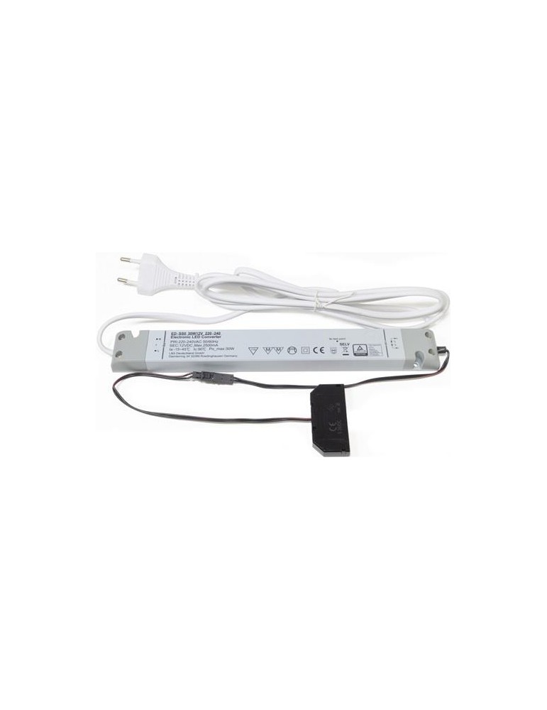 LED-Konverter 230 V 12 V 30 W 6-fach Verteiler L&S