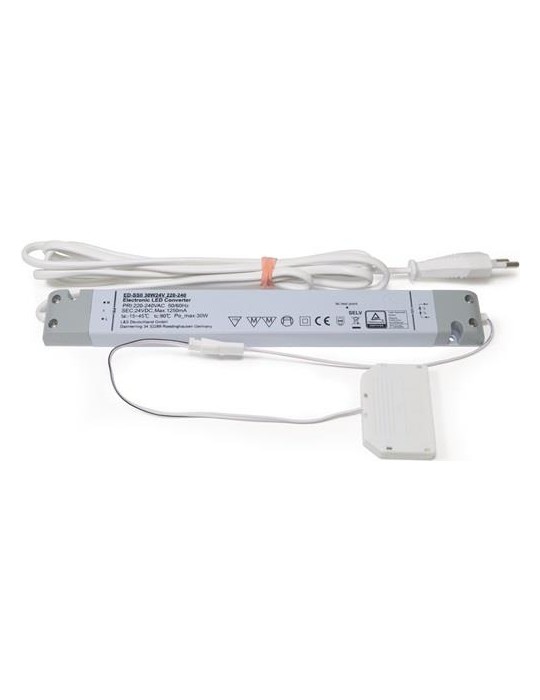 LED-Konverter 230 V 24 V 30 W 6-fach Verteiler L&S