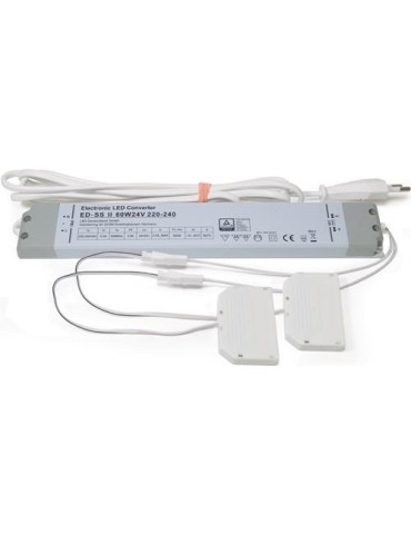 LED-Konverter 230 V 24 V 60 W 2x6-fach Verteiler L&S