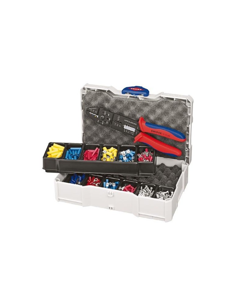Kabelverbindersortiment 301-tlg.0,5-6 mm² Sortimentskoffer KNIPEX