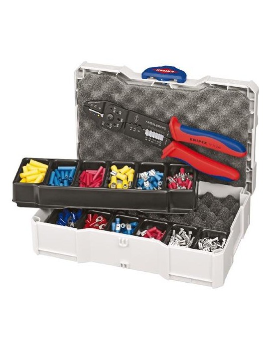 Kabelverbindersortiment 301-tlg.0,5-6 mm² Sortimentskoffer KNIPEX