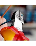 Abisolierseitenschneider L.160mm VDE Mehrkomp.-Hüllen VDE KNIPEX
