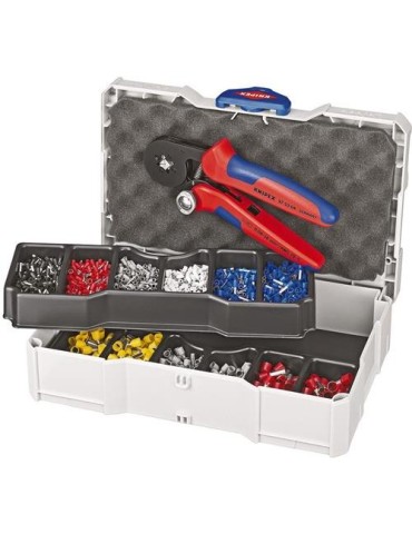Aderendhülsensortiment 1251tlg.0,50-10mm² Crimpzange