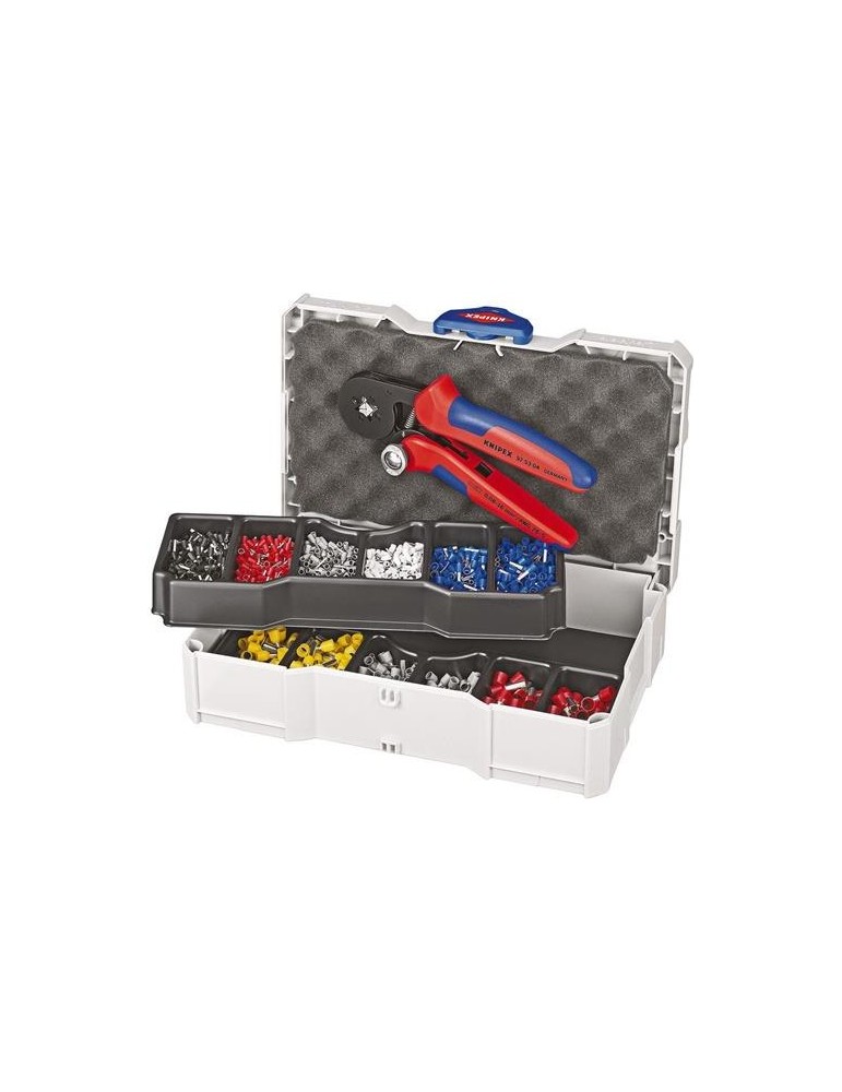 Aderendhülsensortiment 1251tlg.0,50-10mm² Crimpzange