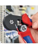 Aderendhülsenzange Gesamt-L.180mm 0,08-10,0 (AWG 28-7)mm² brün.Mehrkomp.-Hüllen