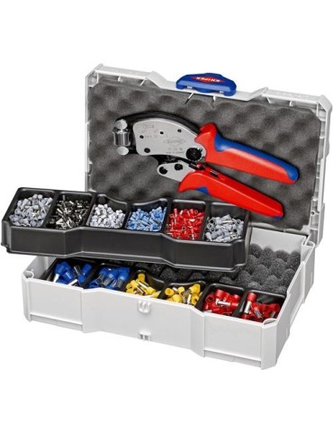 Aderendhülsensortiment Twistor16 1191-tlg.0,5-16 mm² im Systainer KNIPEX
