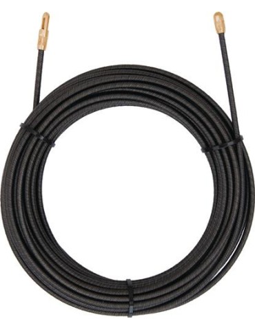 Einziehspirale Quadroflex Gesamt-L.20m D.4mm m.Öse u.Suchkopf Stahldraht CABERE