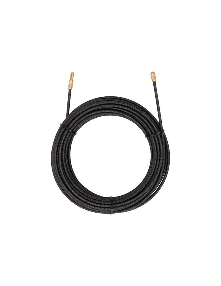 Einziehspirale Quadroflex Gesamt-L.20m D.4mm m.Öse u.Suchkopf Stahldraht CABERE