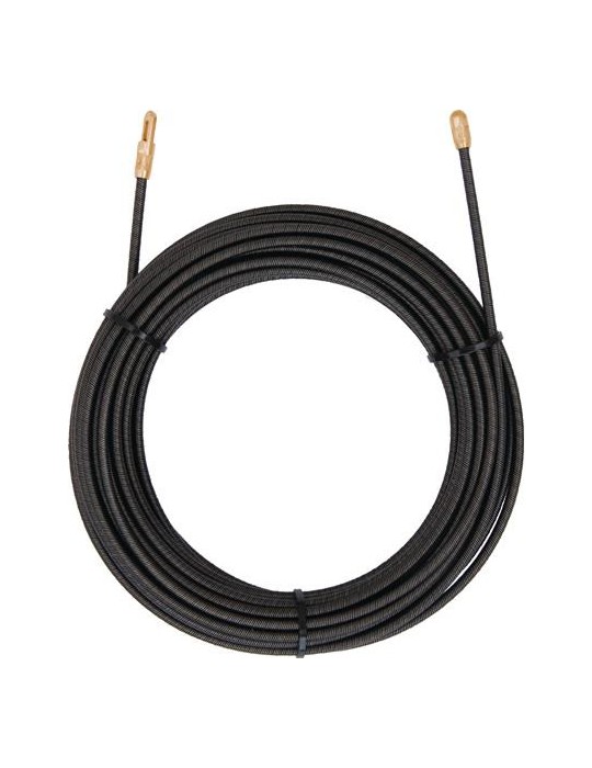 Einziehspirale Quadroflex Gesamt-L.20m D.4mm m.Öse u.Suchkopf Stahldraht CABERE