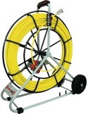 Glasfaserstab Band-L.100m Biege-R.620mm Kabel-D.9mm RUNPOTEC