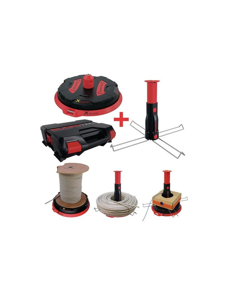 Kabelabroller XB300 D.300 mm,m.Multifunktionsdorn Trgf.300kg RUNPOTEC