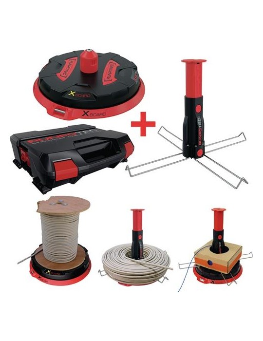Kabelabroller XB300 D.300 mm,m.Multifunktionsdorn Trgf.300kg RUNPOTEC