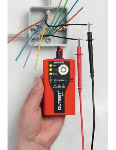 Durchgangs-/Leitungsprüfer DUTEST® p.6-400 V AC/DC